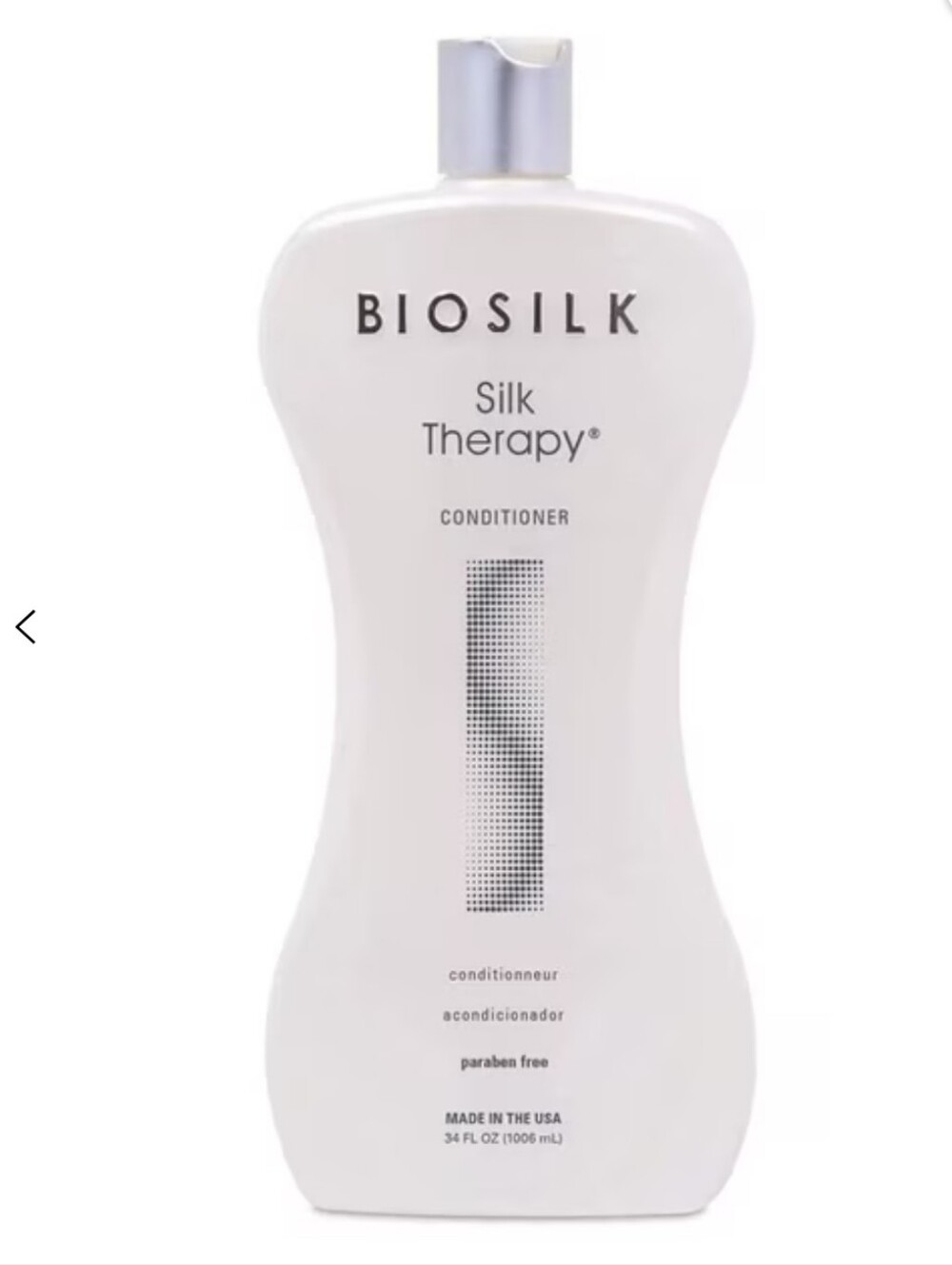 Biosilk Silk Therapy Conditioner - Cream White Bottle
